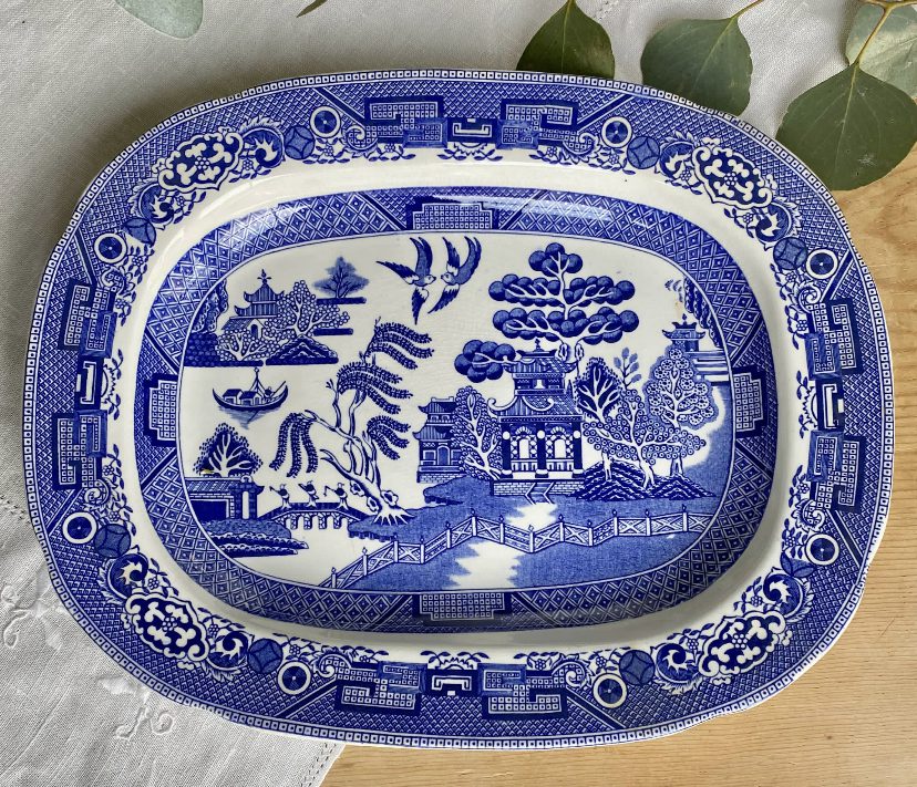 Blue Willow - Ridgway England 1832 Platter