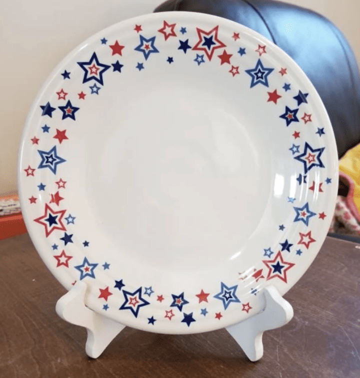 Fiesta Americana Stars Luncheon Plate