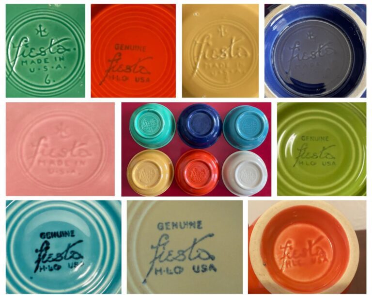 How Old is my Fiestaware? Fiesta Identification Guide Antique Answers