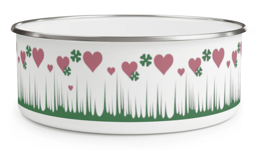 Reproduction of Lucky In Love Vintage Pyrex