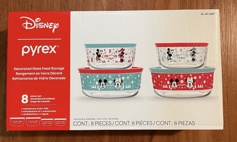 Modern Pyrex - Mickey and Minnie Mouse Pyrex Glass Containers